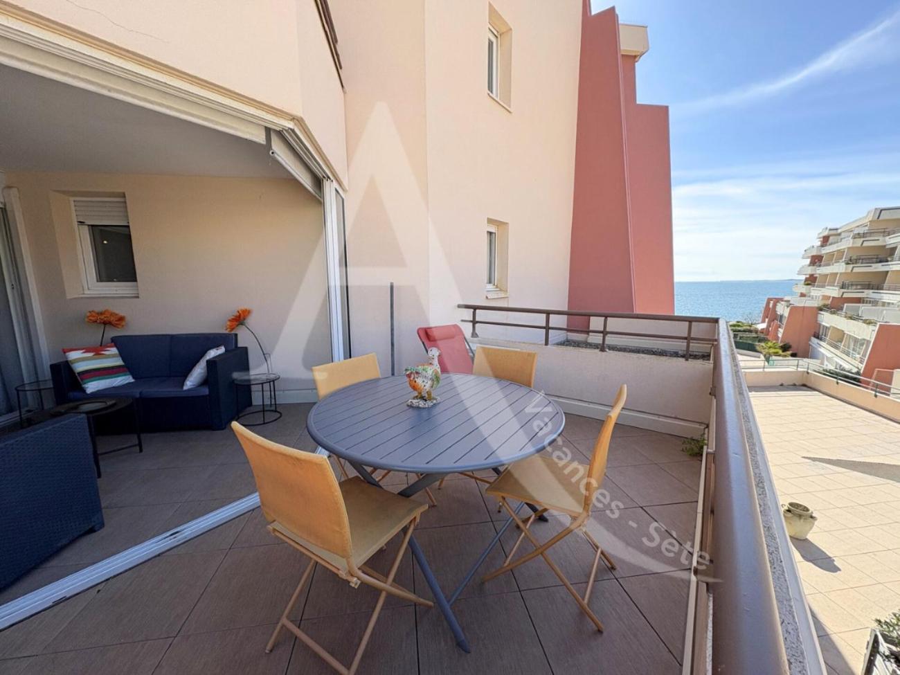 4 Pers, 1 Chambre, Plages Et Commerces A Pied Sète Eksteriør bilde